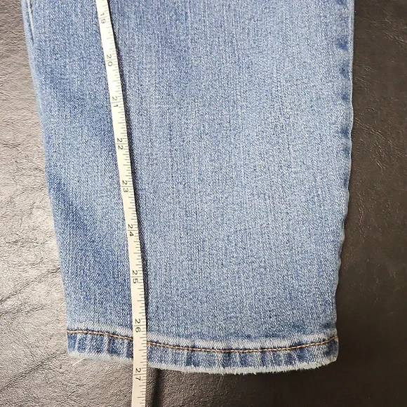 Ava & Viv Womens High Rise Skinny Light Blue Jeans Size 20 Everyday Plus Size - Picture 9 of 9